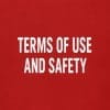Terms of Use and Safety Terms of Use and Safety