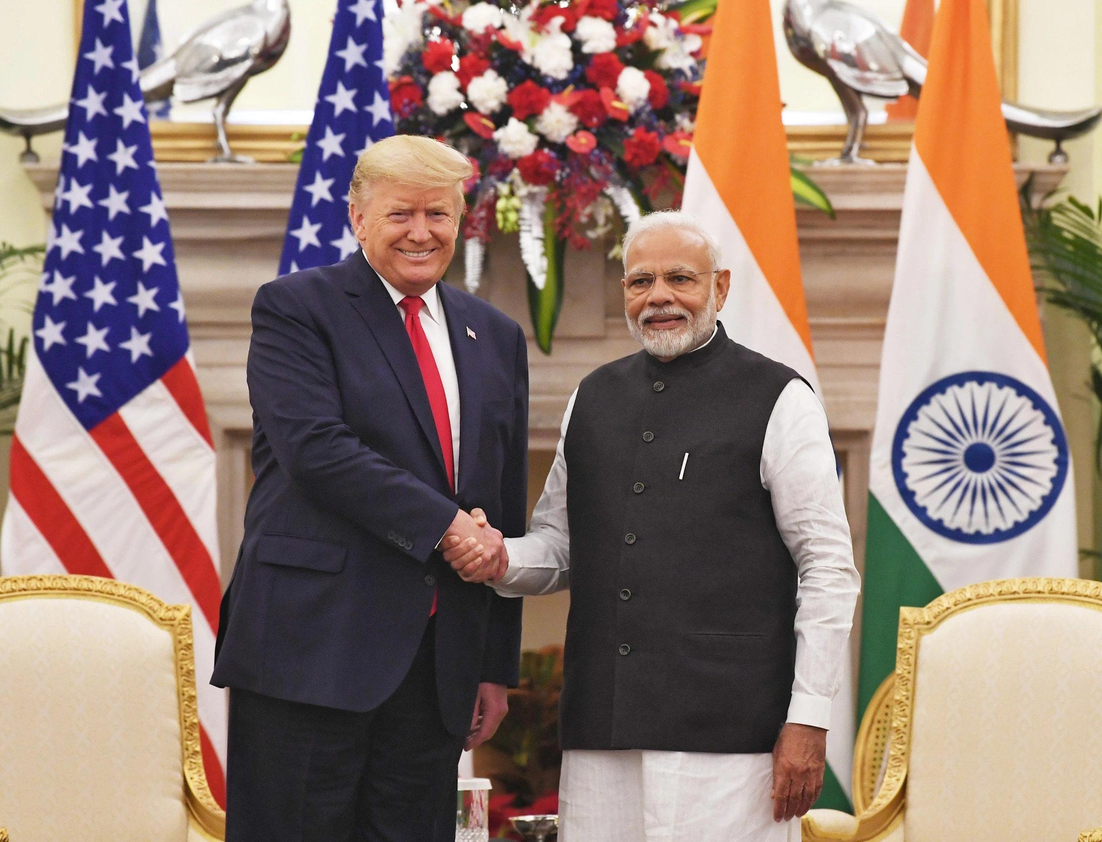 Shri Narendra Modi and Shri Donald Trump